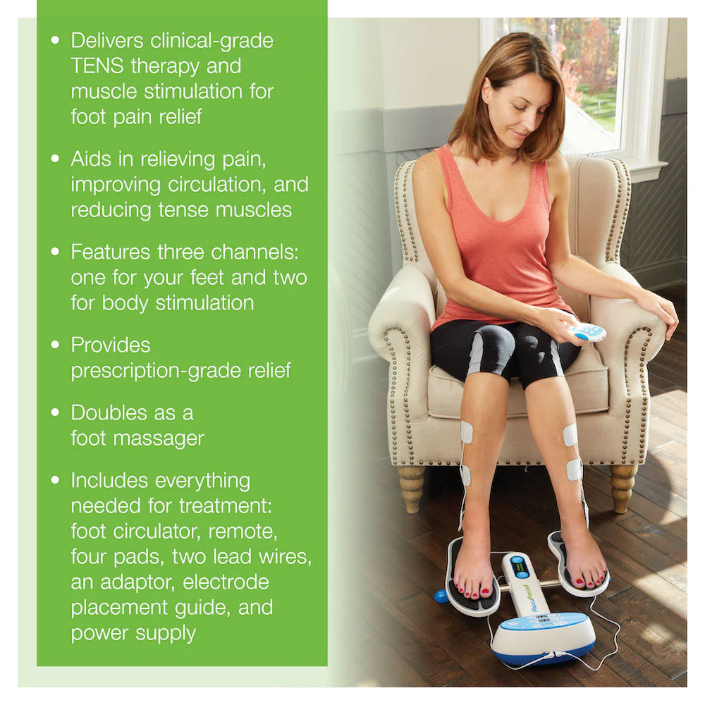 AccuRelief Ultimate Foot Circulator with Remote