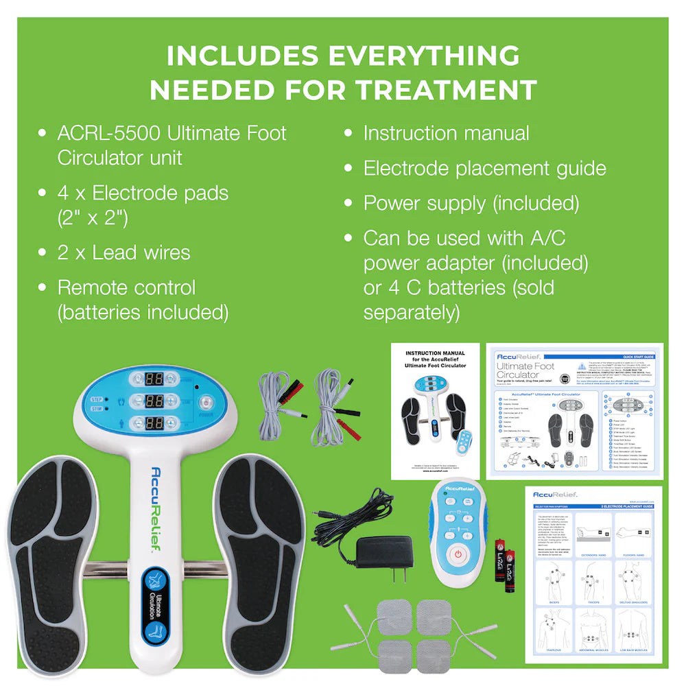 AccuRelief Ultimate Foot Circulator with Remote