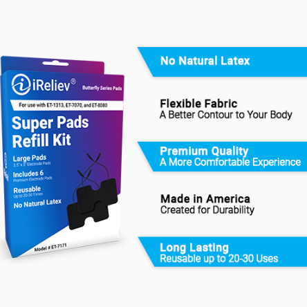 Super Pads Refill Kit (Fits ET-1313, ET-7070 & ET-8080)