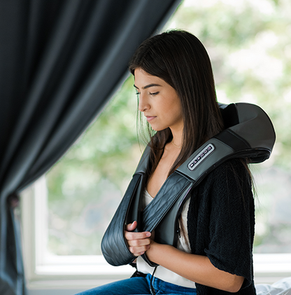 Premium iReliev Wireless Shiatsu Back and Neck Massager
